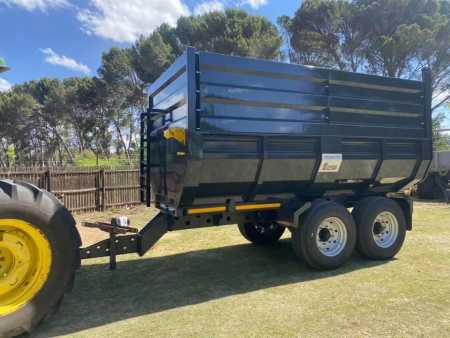10T HALF-PIPE TIPPER TRAILER
